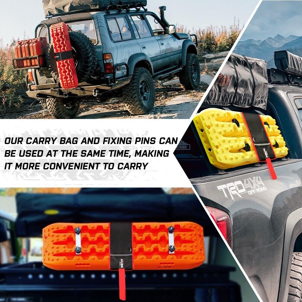 XBULL Recovery Tracks Gen3.0 Sand Tracks KIT Carry Bag Mounting Pin S