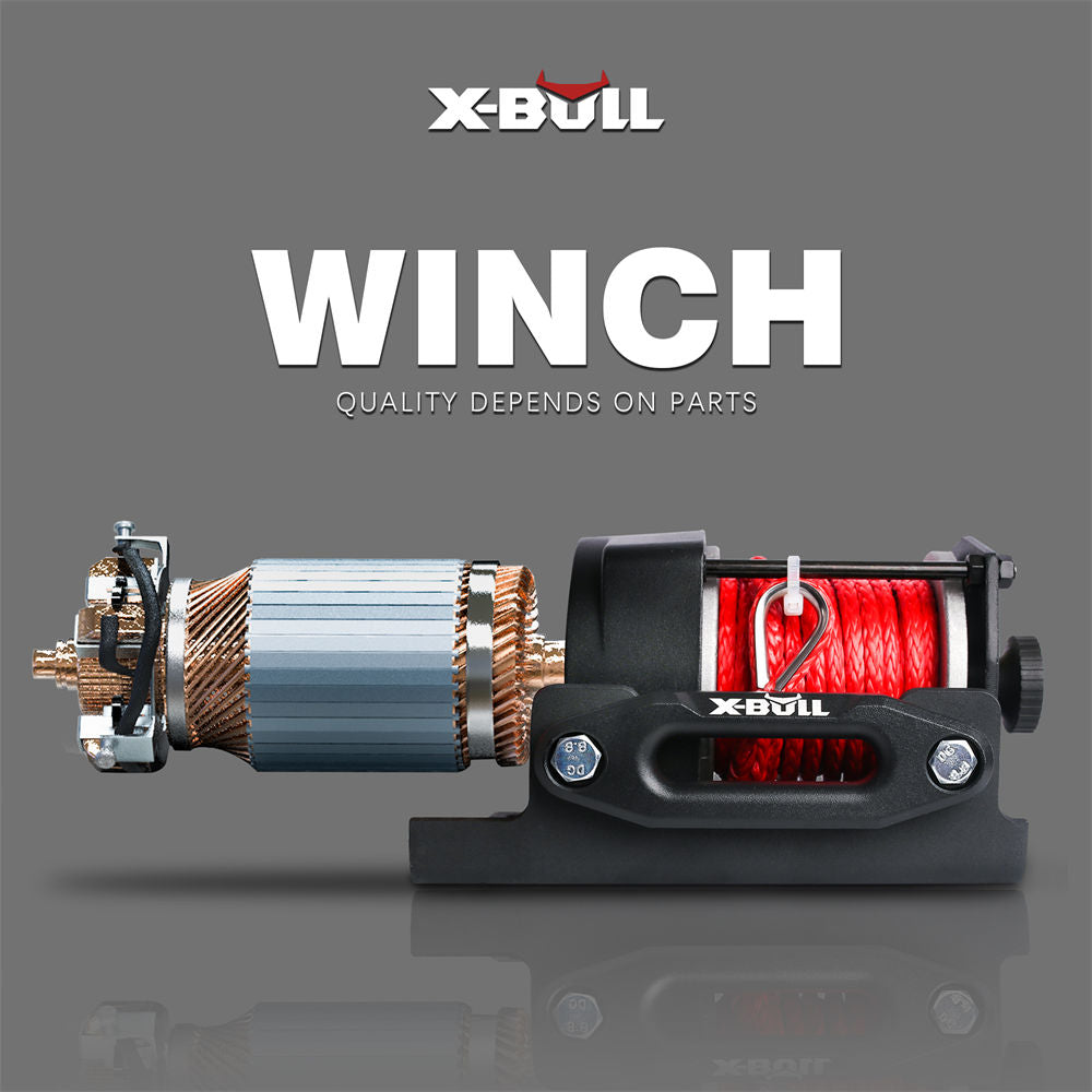 2500 4500 LBS Capacity Winches XBULL AU