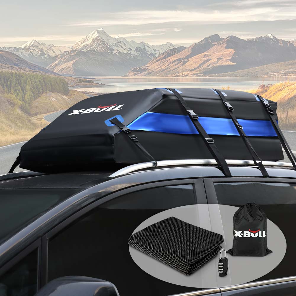 X BULL Waterproof Car Roof Top Rack Carrier ravel Cargo Luggage Cube B X BULL AU
