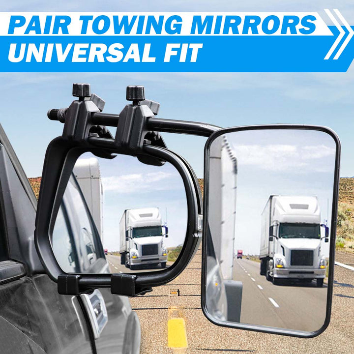 2x trekspiegels, Baceyong multi-hoek voor caravan auto vrachtwagen 4WD 2x trekspiegels, Baceyong multi-hoek voor caravan auto vrachtwagen 4WD