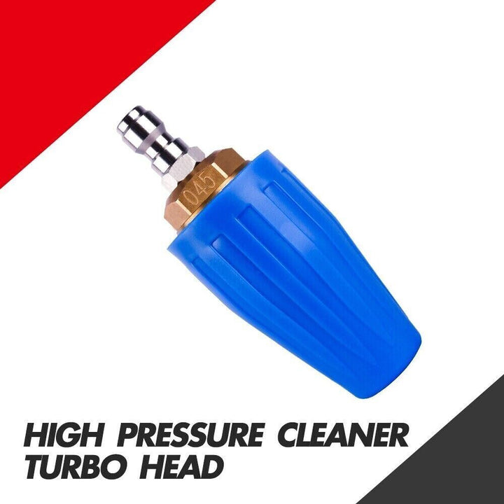 X-BULL 4000PSI 1/4" BSP Pressure Washer Turbo Spray Head Nozzle for High Pressure Water Cleaner