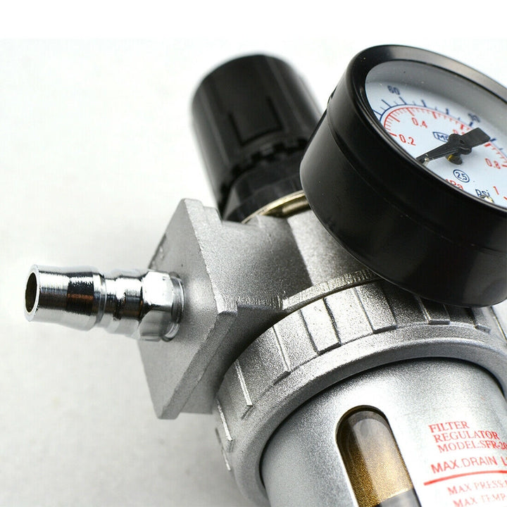Bullair X-BULLAir Compressor Oil Moisture Water Filter Regulator Separator Mou ...